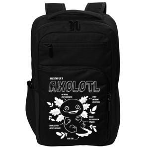 Anatomy Of A Axolotl Impact Tech Backpack