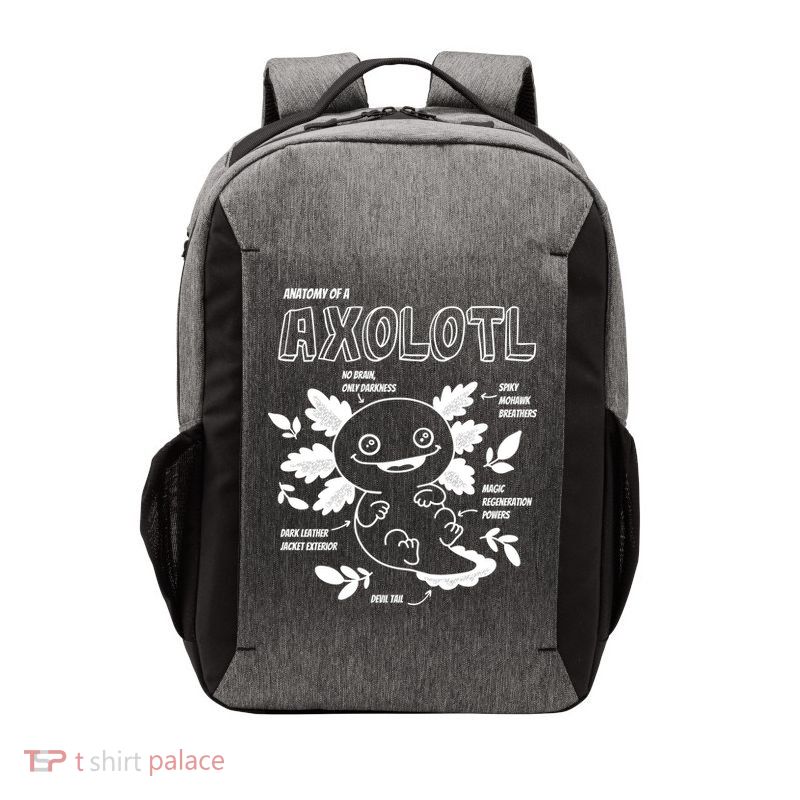 Anatomy Of A Axolotl Vector Backpack