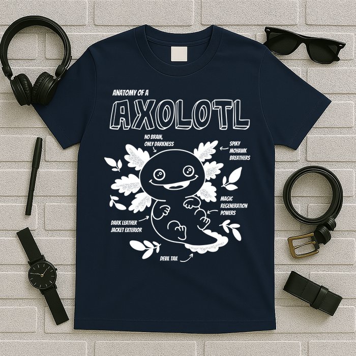 Anatomy Of A Axolotl T-Shirt