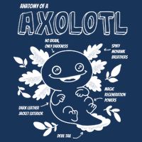 Anatomy Of A Axolotl T-Shirt