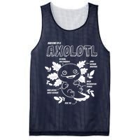 Anatomy Of A Axolotl Mesh Reversible Basketball Jersey Tank