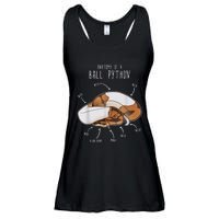 Anatomy Of A Piebald Ball Python Funny Reptile Snake Lover Ladies Essential Flowy Tank