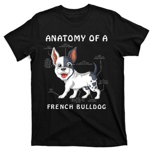 Anatomy Of A French Bulldog T-Shirt