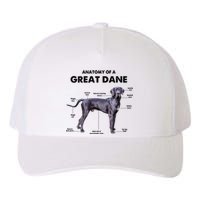 Anatomy Of A Great Dane Perfect Gift For Dog Lovers Yupoong Adult 5-Panel Trucker Hat