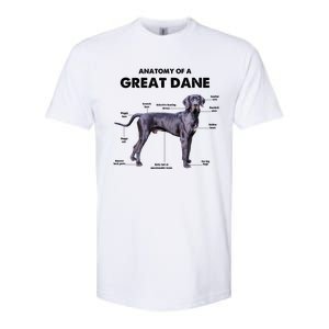 Anatomy Of A Great Dane Perfect Gift For Dog Lovers Softstyle CVC T-Shirt