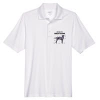 Anatomy Of A Great Dane Perfect Gift For Dog Lovers Men's Origin Performance Pique Polo