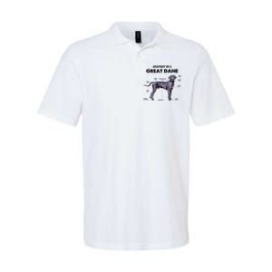 Anatomy Of A Great Dane Perfect Gift For Dog Lovers Softstyle Adult Sport Polo