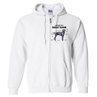 Anatomy Of A Great Dane Perfect Gift For Dog Lovers Full Zip Hoodie