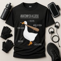 Anatomy Of A Goose Meme Cooling Performance Crew T-Shirt