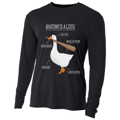 Anatomy Of A Goose Meme Cooling Performance Long Sleeve Crew
