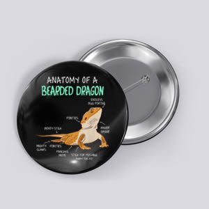 Anatomy Of A Bearded Dragon Bearded Dragon Lizard Pogona Reptile Button