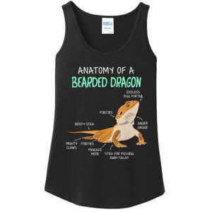 Anatomy Of A Bearded Dragon Bearded Dragon Lizard Pogona Reptile Ladies Essential Tank