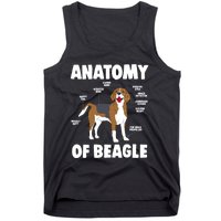 Anatomy Of A Beagle Meaningful Gift Tank Top