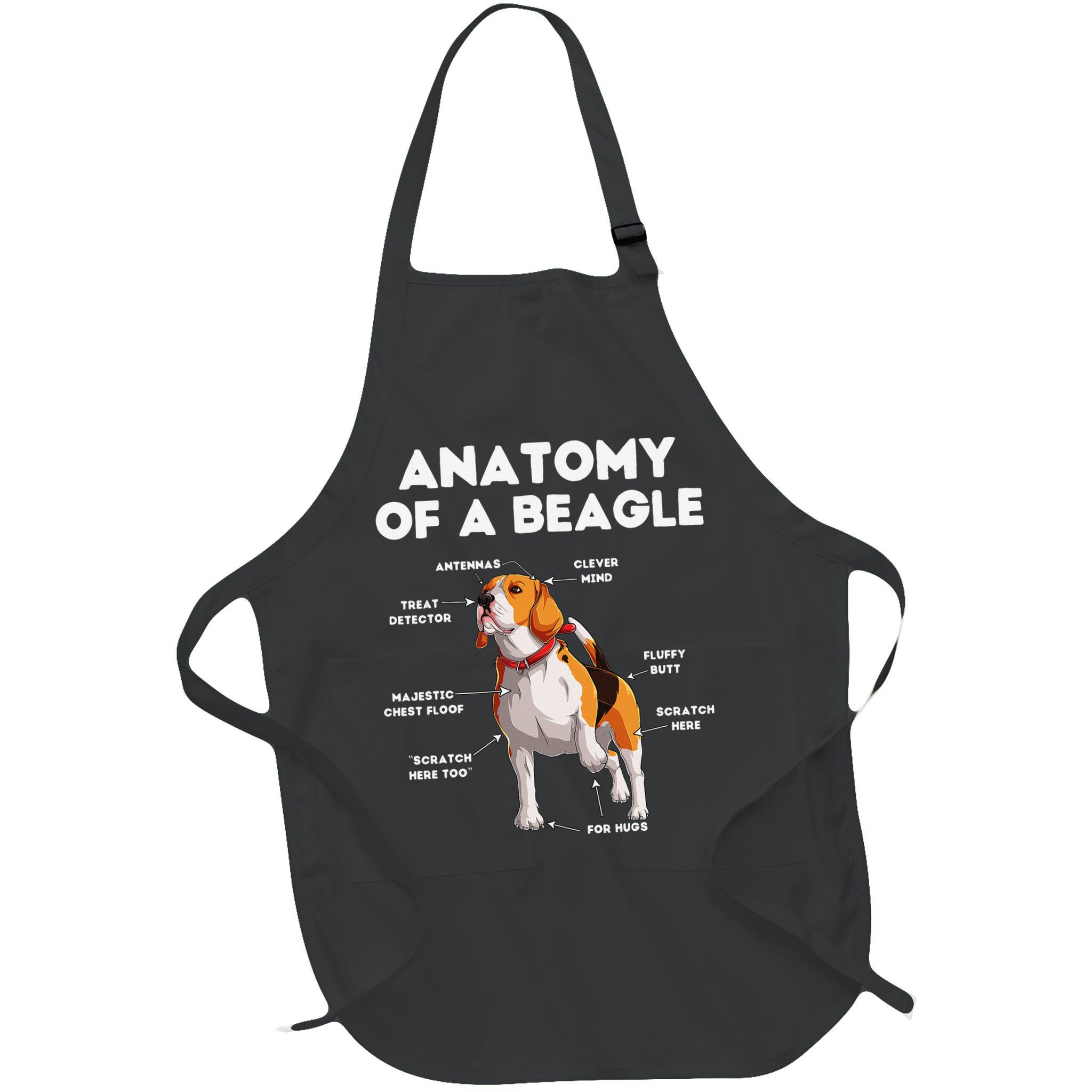 Anatomy of a Beagle Funny Beagle Dog Lover Apron