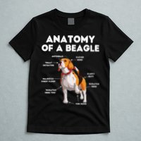 Anatomy of a Beagle Funny Beagle Dog Lover T-Shirt
