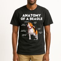 Anatomy of a Beagle Funny Beagle Dog Lover Tall T-Shirt