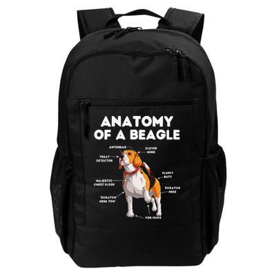 Anatomy of a Beagle Funny Beagle Dog Lover Backpack