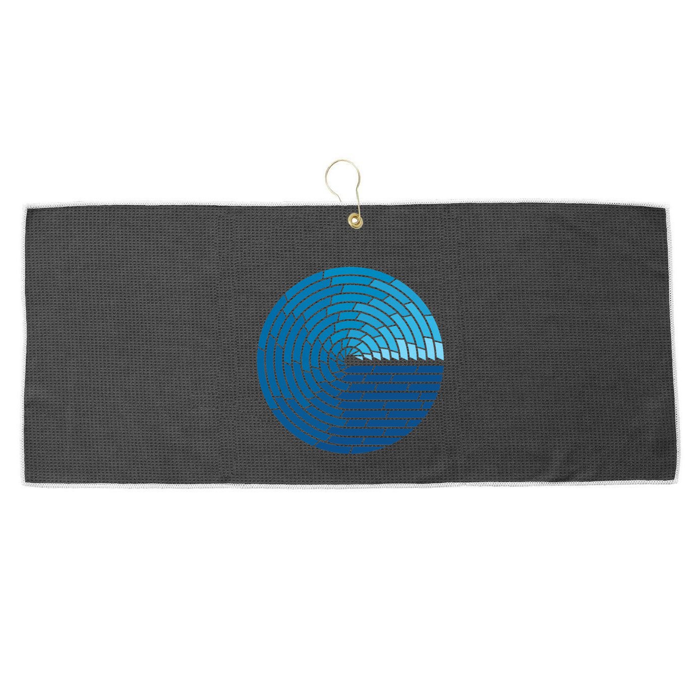 Almighty Ocean Large Microfiber Waffle Golf Towel