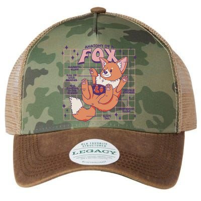 Anatomy Of A Fox Legacy Tie Dye Trucker Hat