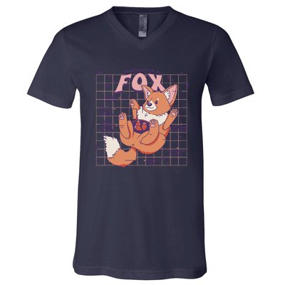 Anatomy Of A Fox V-Neck T-Shirt