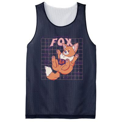 Anatomy Of A Fox Mesh Reversible Basketball Jersey Tank