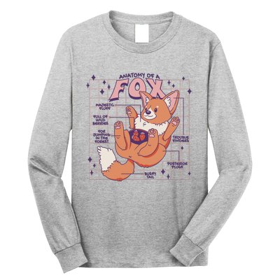 Anatomy Of A Fox Long Sleeve Shirt