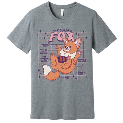 Anatomy Of A Fox Premium T-Shirt