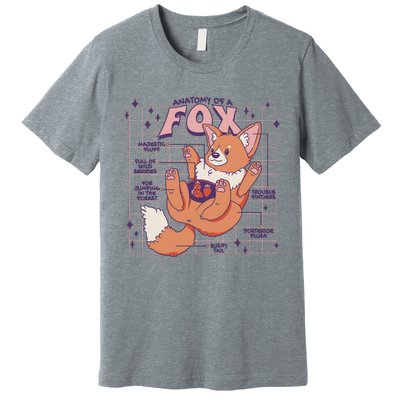 Anatomy Of A Fox Premium T-Shirt