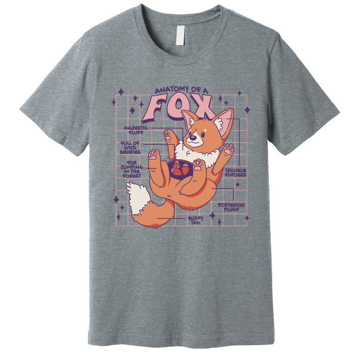 Anatomy Of A Fox Premium T-Shirt