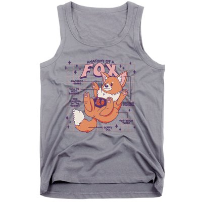 Anatomy Of A Fox Tank Top