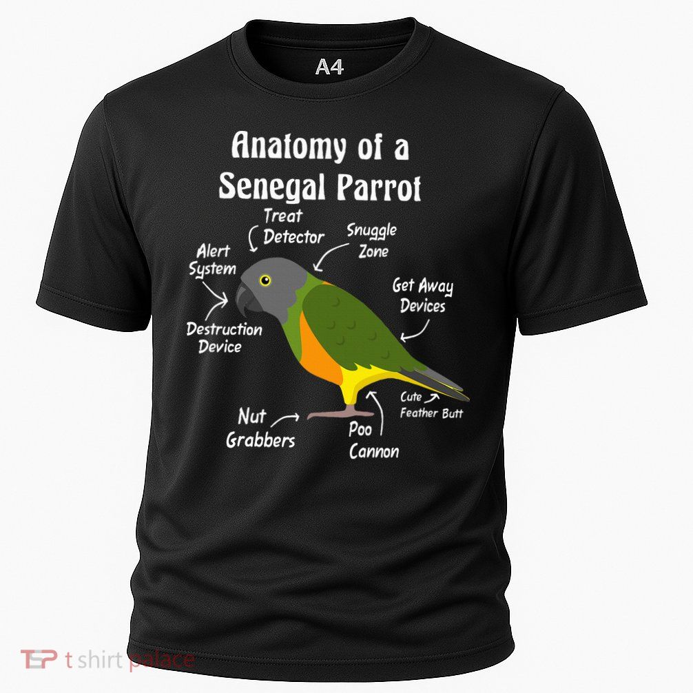 Anatomy Of A Senegal Parrot Performance Shirt