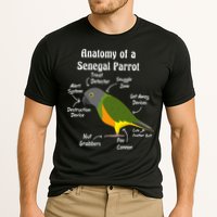 Anatomy Of A Senegal Parrot Cooling Performance Crew T-Shirt