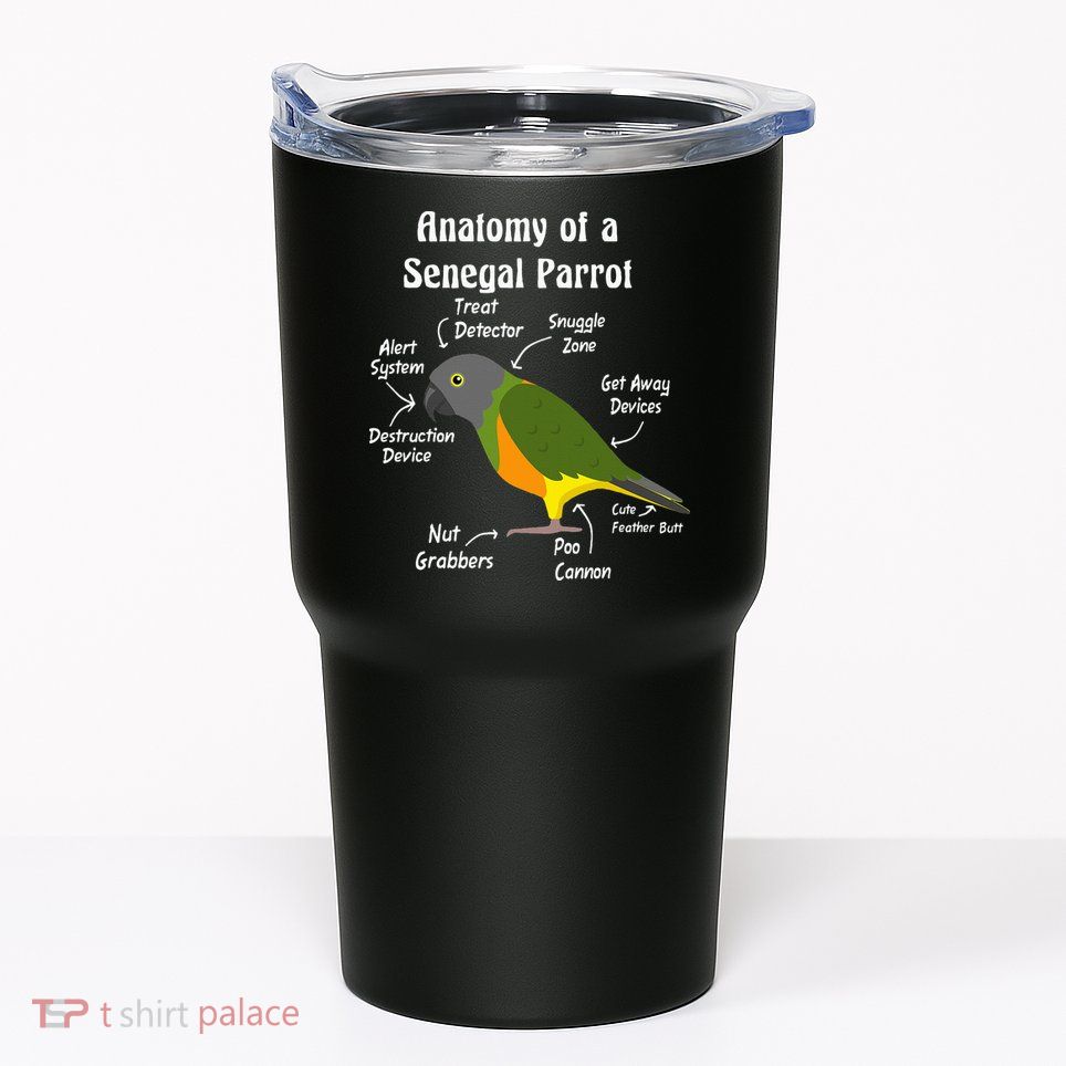 Anatomy Of A Senegal Parrot Tumbler