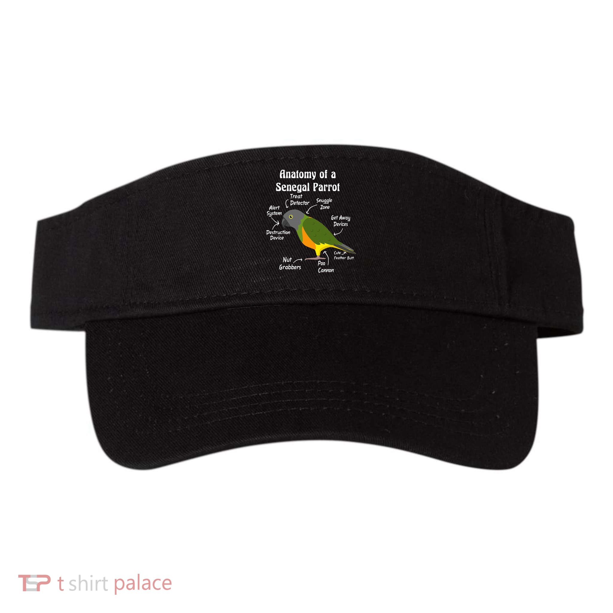 Anatomy Of A Senegal Parrot Visor