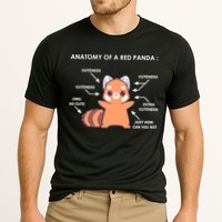 Anatomy Of A Red Panda Science Zoologist Red Panda Anatomy Gift Cooling Performance Crew T-Shirt