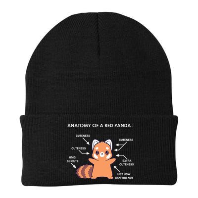 Anatomy Of A Red Panda Science Zoologist Red Panda Anatomy Beanie