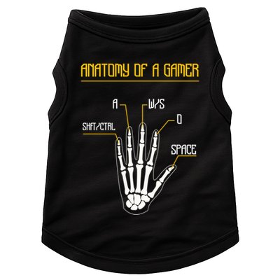 Anatomy Of A Gamer Video Game Pc Gaming Rpg Moba Streamer Funny Gift Doggie Tank
