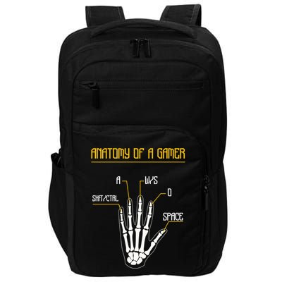 Anatomy Of A Gamer Video Game Pc Gaming Rpg Moba Streamer Funny Gift Impact Tech Backpack