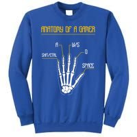 Anatomy Of A Gamer Video Game Pc Gaming Rpg Moba Streamer Funny Gift Sweatshirt