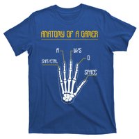 Anatomy Of A Gamer Video Game Pc Gaming Rpg Moba Streamer Funny Gift T-Shirt