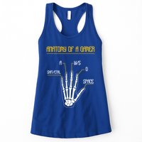 Anatomy Of A Gamer Video Game Pc Gaming Rpg Moba Streamer Funny Gift Womens Tank Top