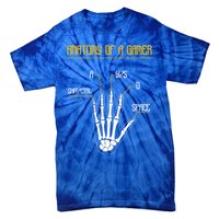 Anatomy Of A Gamer Video Game Pc Gaming Rpg Moba Streamer Funny Gift Tie-Dye T-Shirt