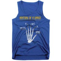 Anatomy Of A Gamer Video Game Pc Gaming Rpg Moba Streamer Funny Gift Tank Top