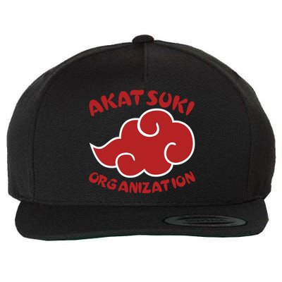 Akatsuki Organization Wool Snapback Cap