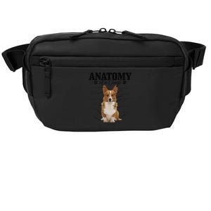 Anatomy Of A Corgi Funny Cute Dog Corgi Mom Corgi Dad Crossbody Pack