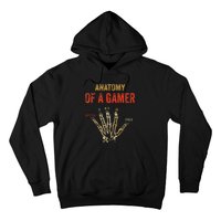 Anatomy of a Gamer Hand funny gaming Hoodie