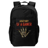 Anatomy of a Gamer Hand funny gaming Daily Commute Backpack