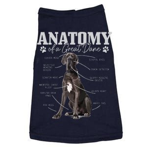 Anatomy Of A Great Dane Funny Cute Dog Mom Dad Doggie Tank