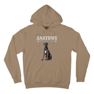 Anatomy Of A Great Dane Funny Cute Dog Mom Dad Hoodie