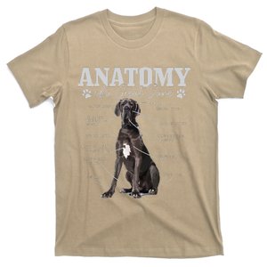 Anatomy Of A Great Dane Funny Cute Dog Mom Dad T-Shirt